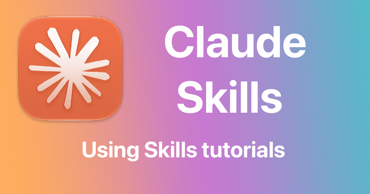 🧩 在 Claude Code 和 Claude 上用 skill